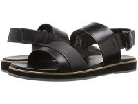 Latest Calvin Klein Sling Back Sandals for Men - Dex - Black Stud Emboss Leather Online